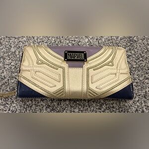 Marvel Loungefly Thanos Infinity Stones Women's Wallet Pocket Storage Versatile